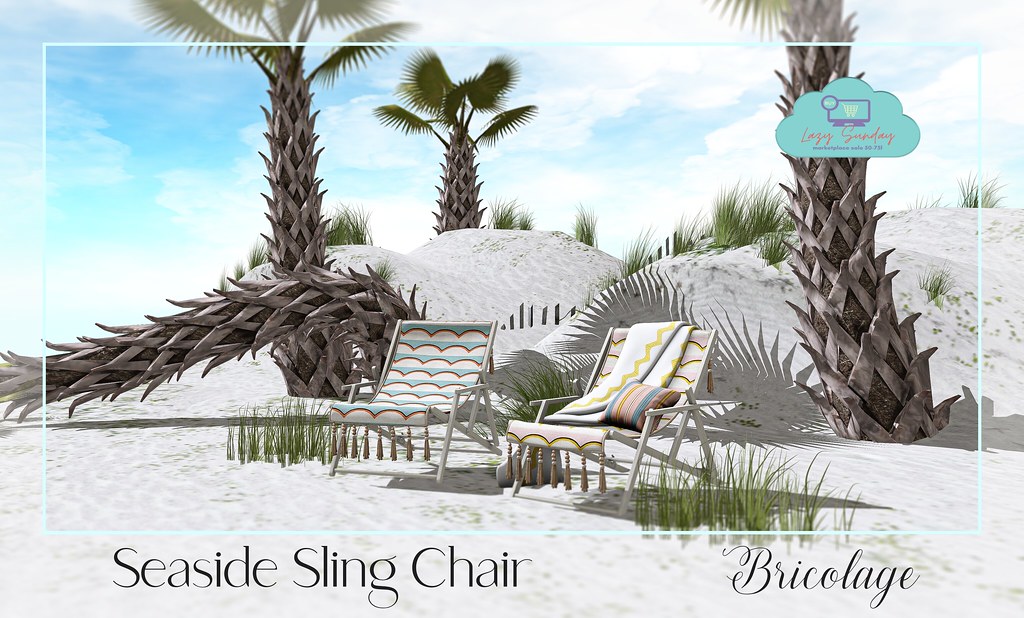 Bricolage Seaside Sling Chairs