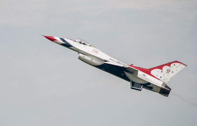 Single Air Force Thunderbird
