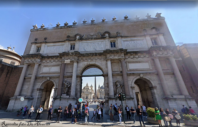 1655 2023 Codice Porta Flaminia, foto De Alvariis by Google Maps