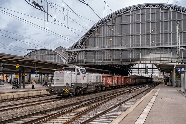 4185 040-7 DB Cargo Vossloh DE18 Bremen Hauptbahnhof 03.02.23
