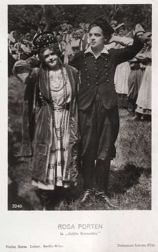 Rosa Porten and Max Wogritsch in Gräfin Maruschka (1917)
