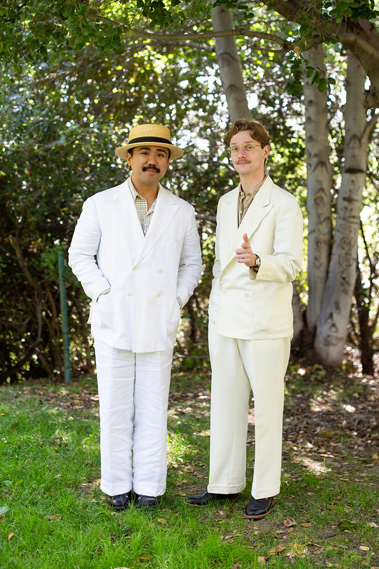 Ode to White Suits & Jackets (White Pants & Palm Beach Cloth Too) | a  little bit of rest