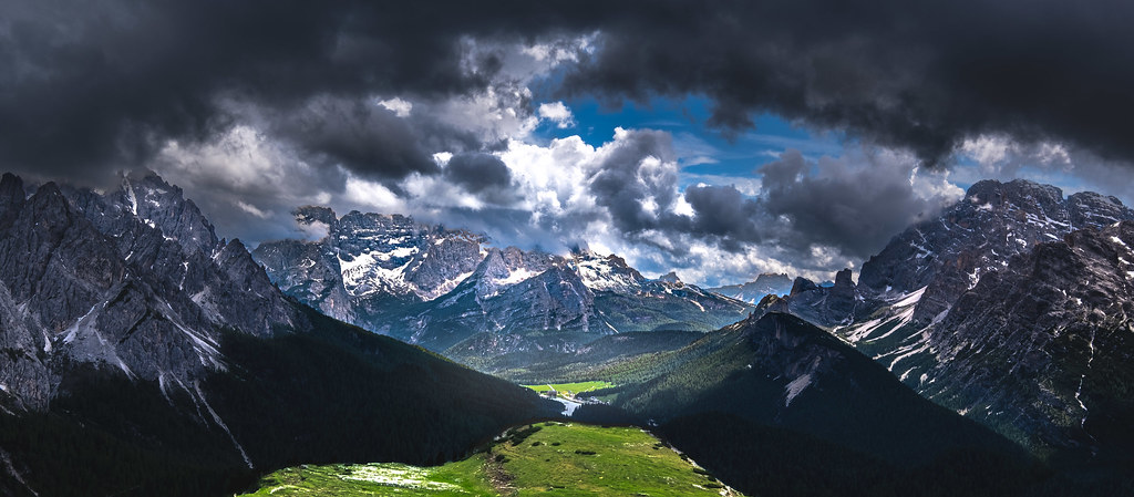 Lake Misurina from Tre Cime Di Lavaredo (Dolomites)