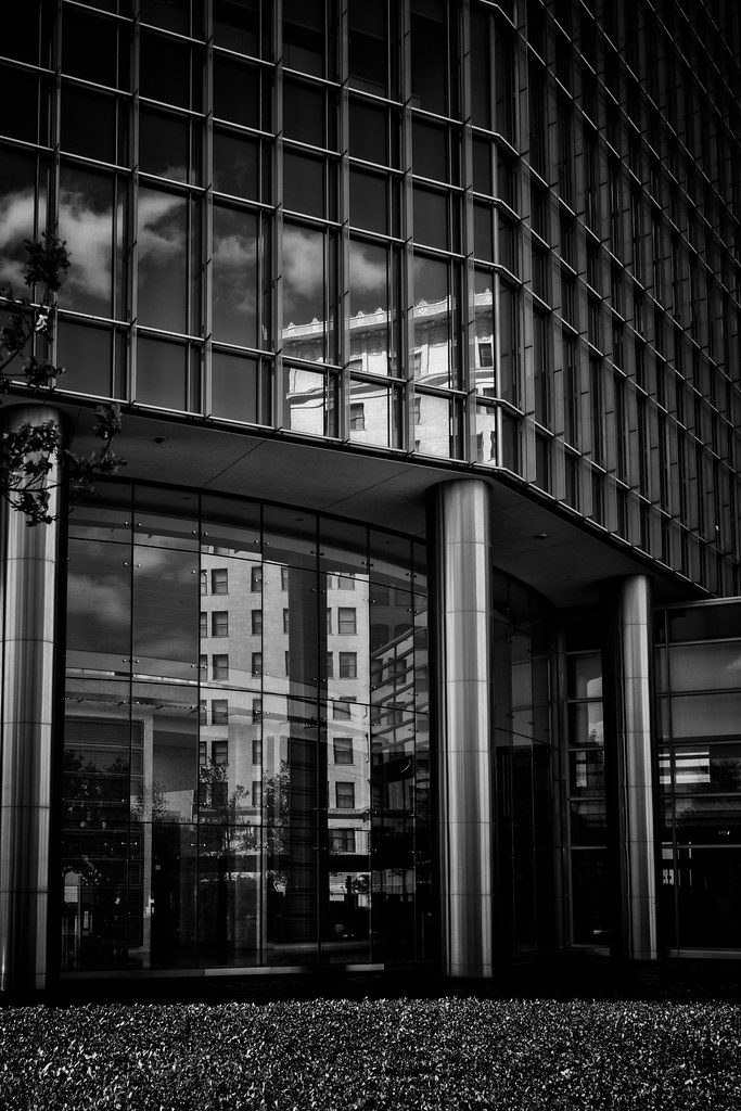 Michael Colcord colcord hotel reflected in devon tower | Seen in OKC. | michael | Flickr
