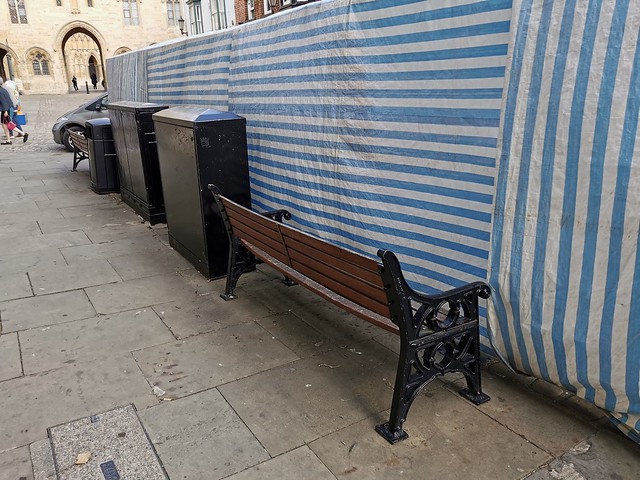 Bench without a view! Lincoln.