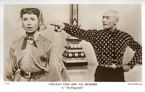 Yul Brynner and Deborah Kerr in The King and I (1956)