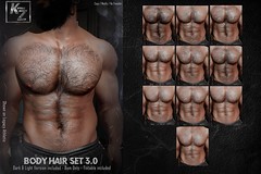 Karmazz Body Hair Set 3.0 - Dark & Light Version