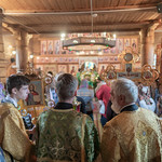 10 июля 2023, Богослужение в храме св. Амвросия Оптинского (Кувшиново)