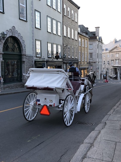 Old Québec In modern streets. Surviving