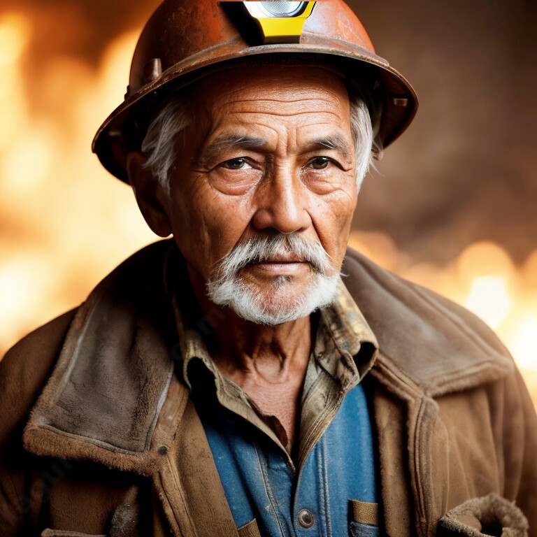 El minero al borde de la jubilación