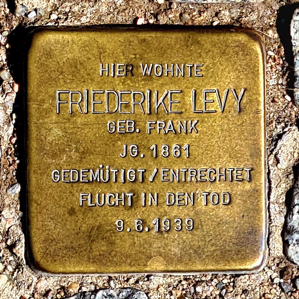 FRIEDERIKE LEVY, Hamburger Straße 17