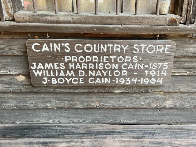 Cain's Country Store proprietors.