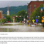 Flooding in Vermont — CNN We drove through record rainfalls and got south of the flooding. 
      The storm will next hit Canada.