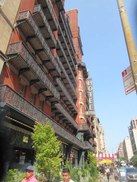 2023 Chelsea Hotel Exterior on West 23rd Street NYC 8183