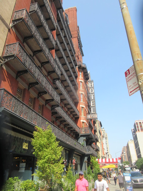 2023 Chelsea Hotel Exterior on West 23rd Street NYC 8182