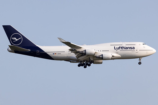 D-ABVZ Lufthansa Boeing 747-430 / FRA