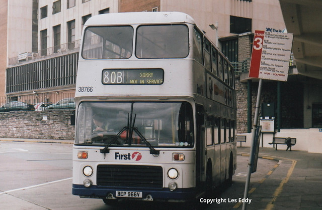 38766, Bretonside Bus Station, Plymouth, 2004