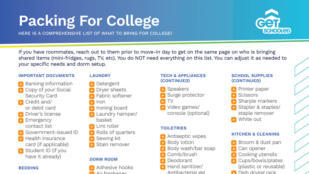 College Apartment Checklist: The Only List You'll Ever Need