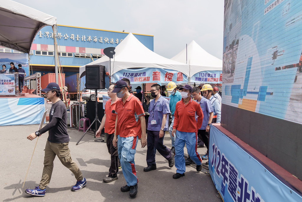 [活動攝影]112年台北港海難災害防災演習-最專業的團隊完成每場完美活動攝影，拍的不只好更要快! #即拍即印