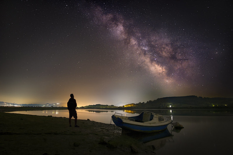 El pescador de estrellas, Autor: Oscar Lage