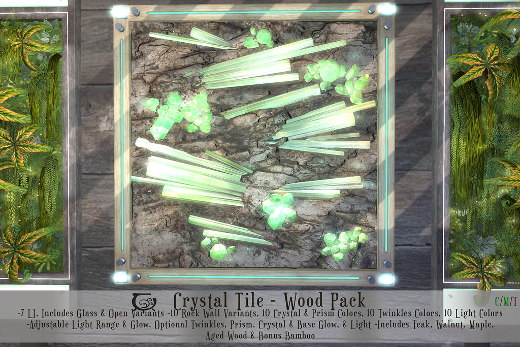 Access Crystal Tile Wood Pack