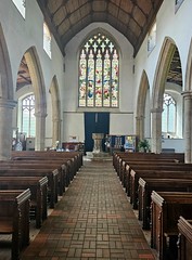 looking west in the nave