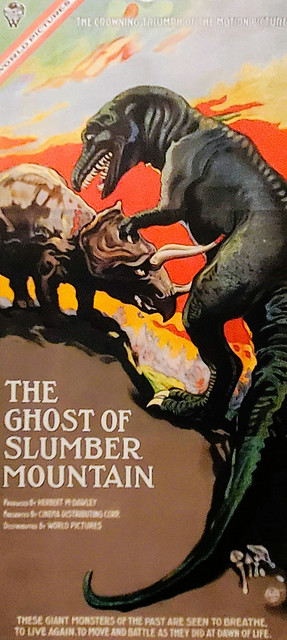 Poster from one of the earliest dinosaur movies