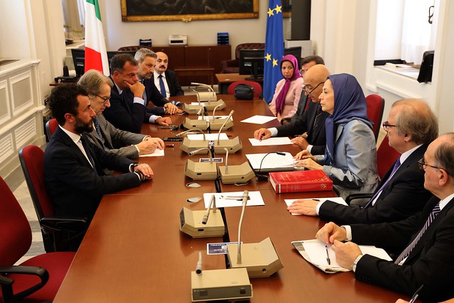 Meeting with members of the Italian parliament’s Foreign Affairs Committee