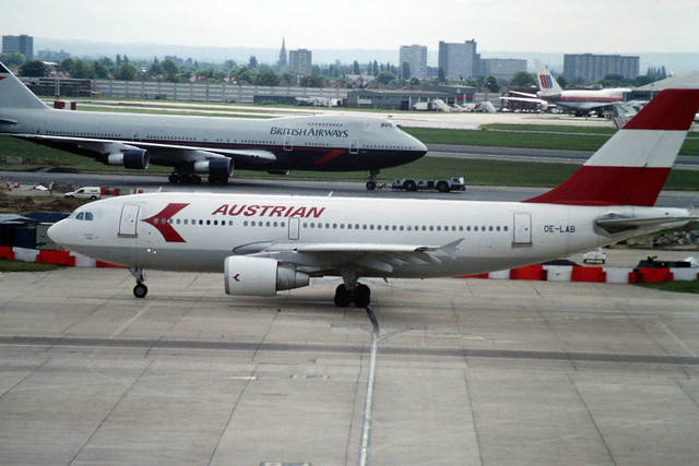 OE-LAB AIRBUS A310-324 Austrian Airlines