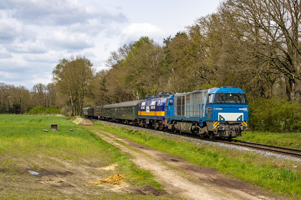BE D22 + Railexperts 1251, Hoogstede
