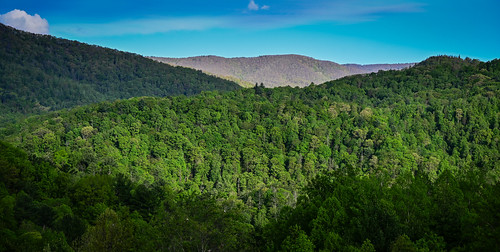 erwin tennessee unitedstates appalachian mountains from i26 tn mountain mountainrange range hill hills hillside spring springtime landscape paysage trees forest woods woodland