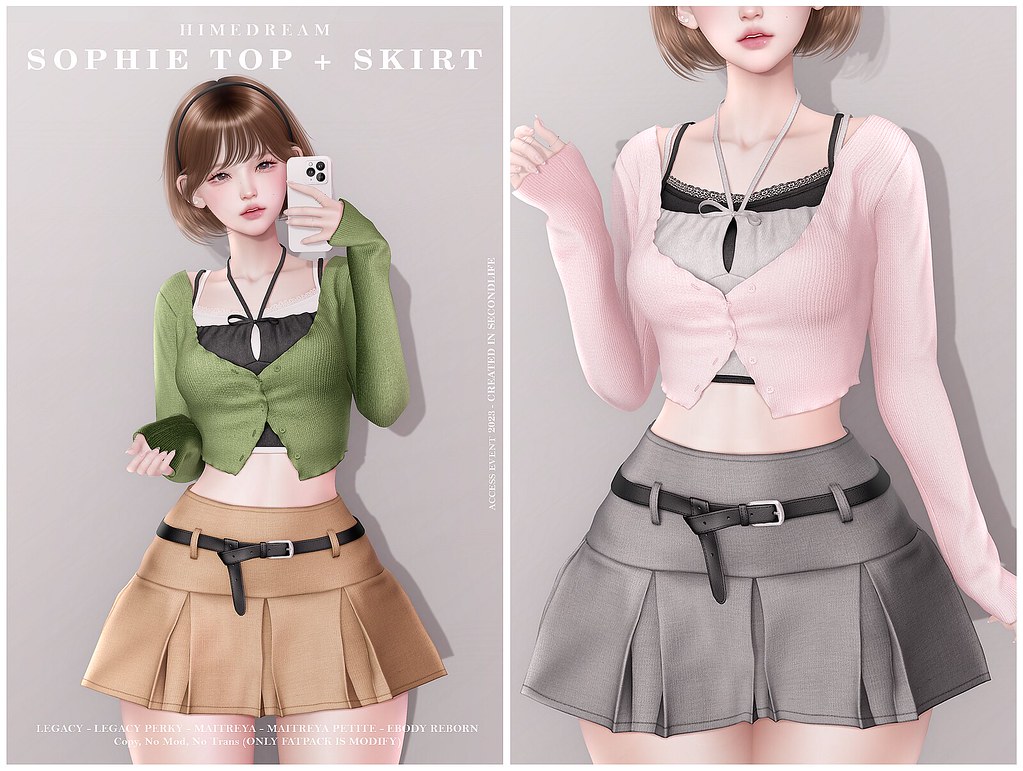{HIME*DREAM} Sophie Top + Skirt @ACCESS (24 HR GIVEAWAY)