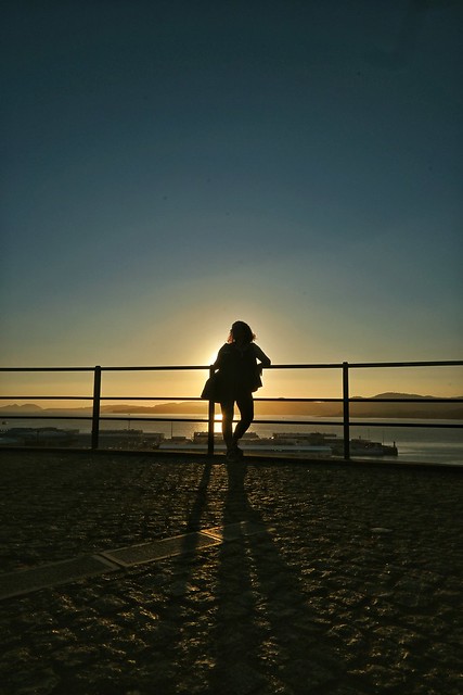 12/07.- ...Vigo's Sunset...