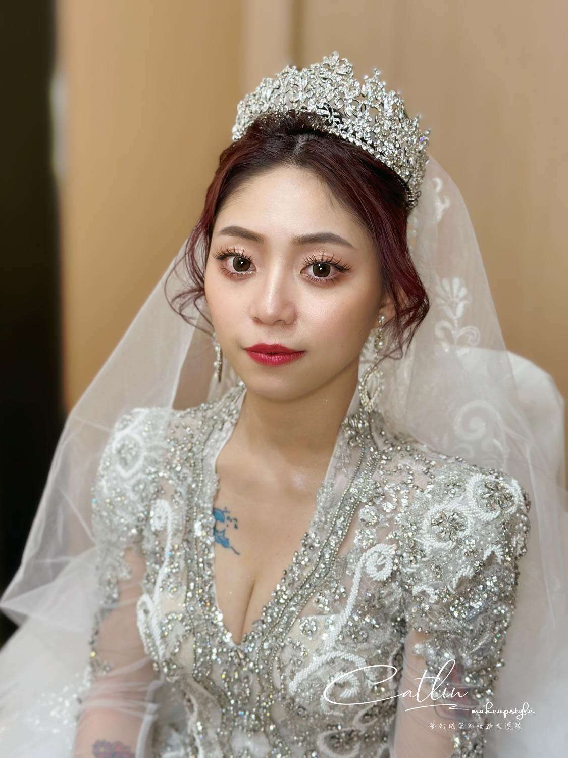 【新秘Catlin】bride心沄 結婚造型 / 韓系公主