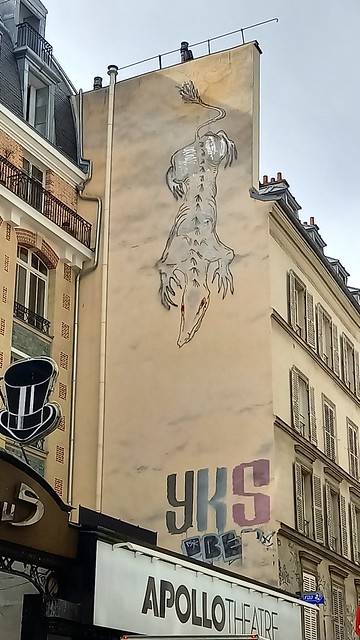 Street art by Bonom, Paris 11ème