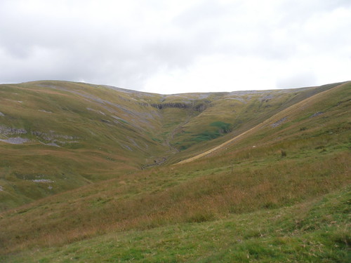 View up the ascent SWC Walk 414 - Cross Fell and Great Dun Fell (Langwathby to Appleby)