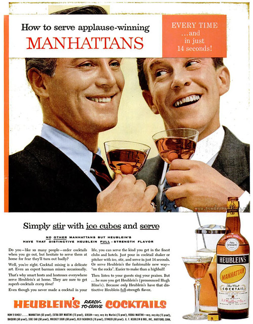 Heublin's Cocktails - 1954