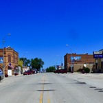 Emerson, Main street (Hwy 9) Emerson is a village in Dakota, Dixon, and Thurston counties in Nebraska, United States. The population was 840 at the 2010 census. Emerson is the only community in Nebraska that exists in three counties. Wikipedia