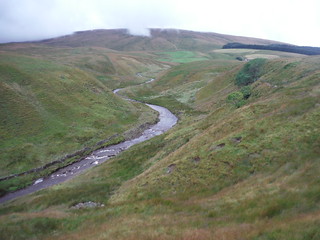 Grisedale Beck near Clough Force SWC Walk 416 - Wild Boar Fell (Garsdale to Kirkby Stephen)