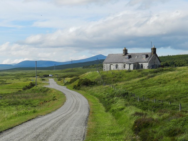 Abandoned Cottage near Lairg, Sutherland, June 2023