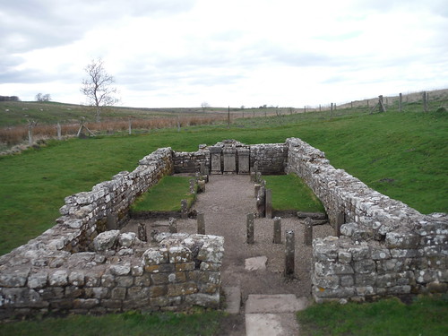 Mithraeum at Carrawburgh/Brocolitia Fort SWC Walk 413 - Hadrian's Wall Path Core Section (Lanercost to Halton Chesters)
