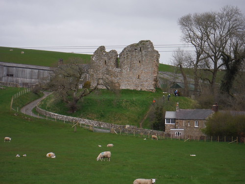 Thirlwall Castle, early 14th C, built from Wall Stone SWC Walk 413 - Hadrian's Wall Path Core Section (Lanercost to Halton Chesters)