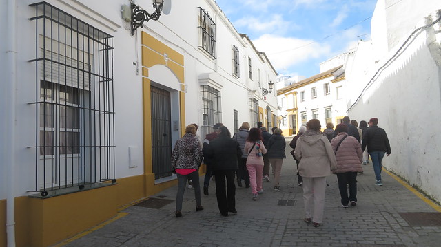 Heading  up  the hill,  Medina  Sidonia, Cadiz, Andalucia, Spain