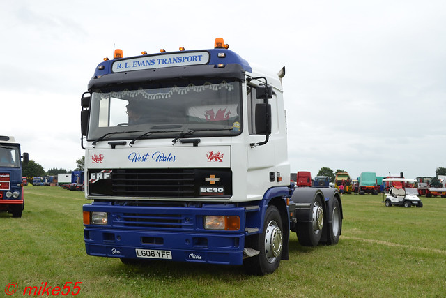 1994 ERF EC10 'R.L. Evans Transport' reg L606 YFF