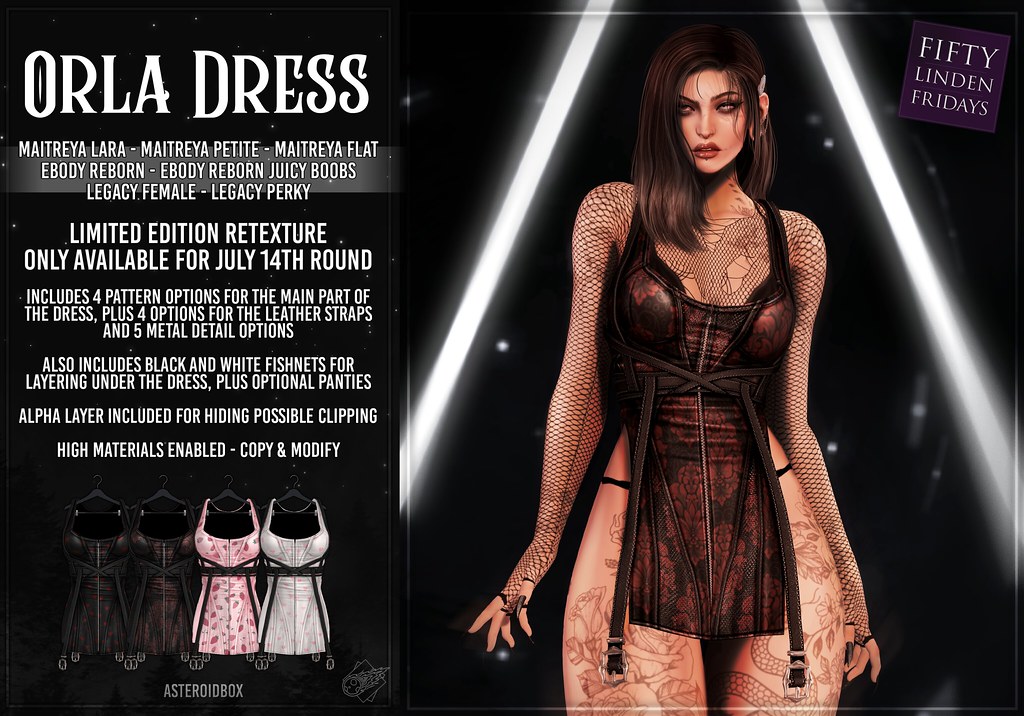 AsteroidBox. Orla Dress - FLF Limited Edition!
