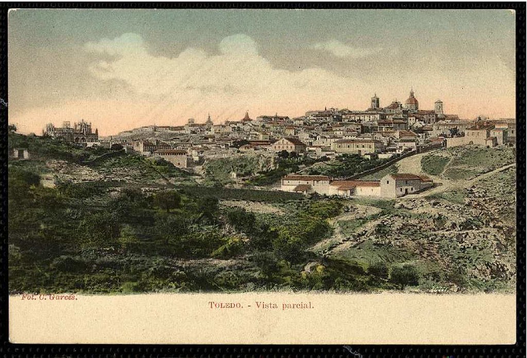 Toledo. Vista parcial. Fot. C. Garcés. Archivo Municipal de Toledo, signatura P-1659