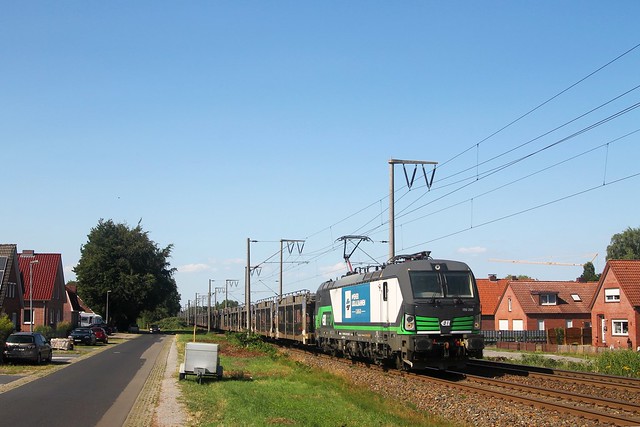 Wiener Lokalbahnen Cargo 193 236 in Leer (Ostfriesland) op 7-7-2023