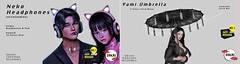 SEKAI - Neko Headphones + Yami Umbrella