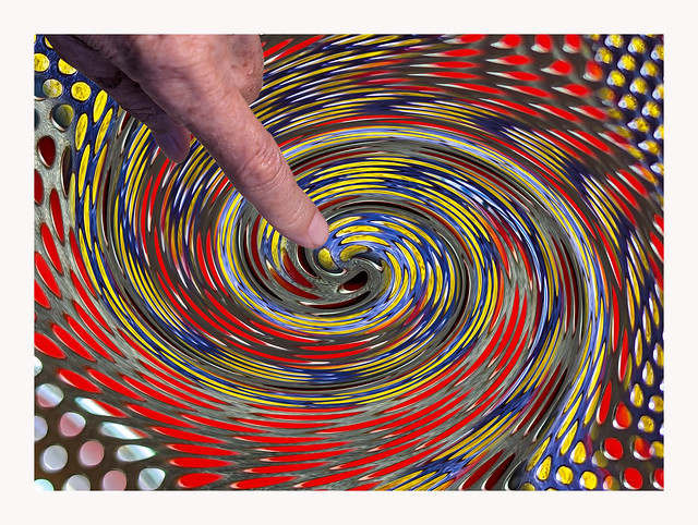 Twirl abstract horizontal