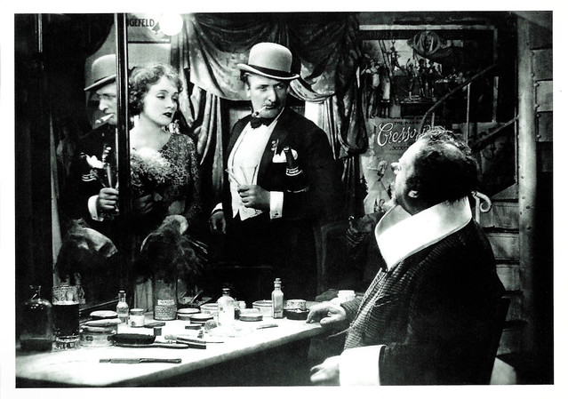 Marlene Dietrich, Hans Albers and Emil Jannings in Der blaue Engel (1930), 8,